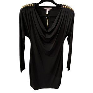 Black BCBGeneration Studded Dress